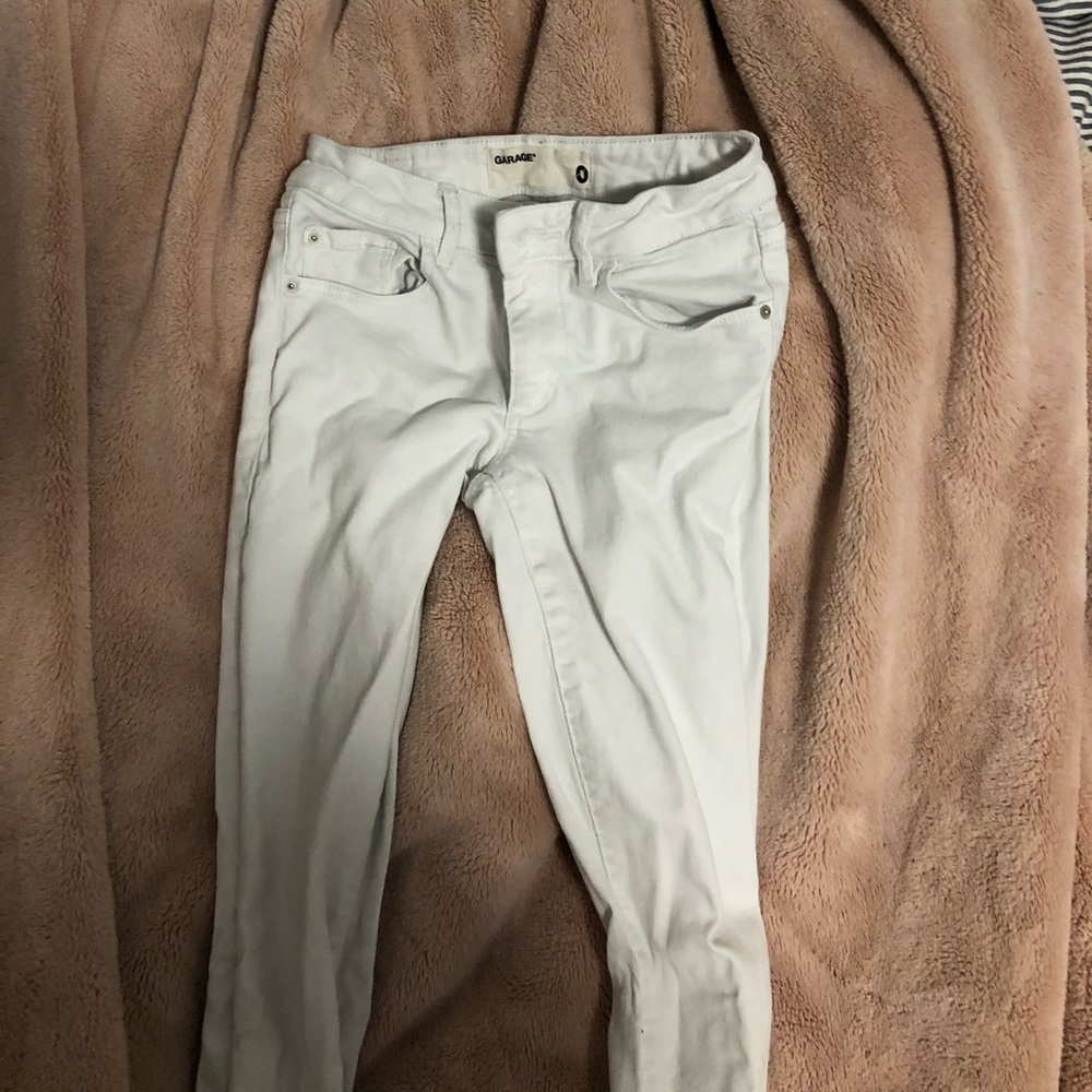 White jeans
